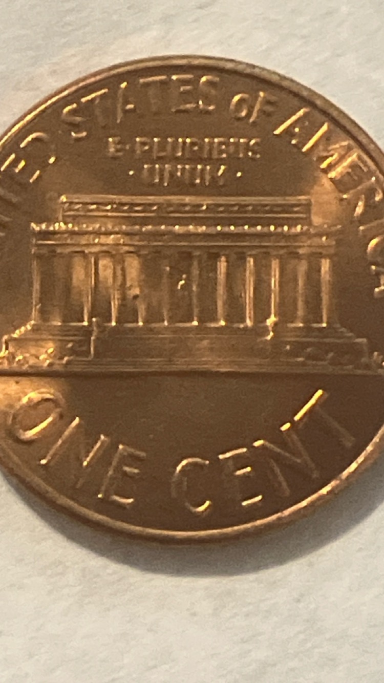1960-Penny,-Red-With-A-Sharp-Obverse-Rim